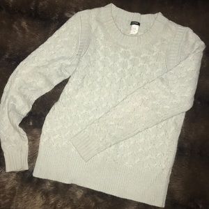 **SOLD**JCrew Cable-knit Sweater